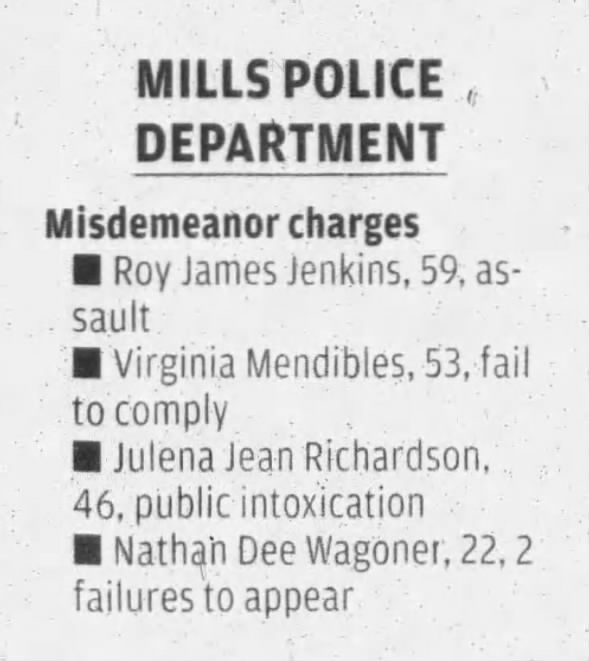 Clipping from Casper Star-Tribune